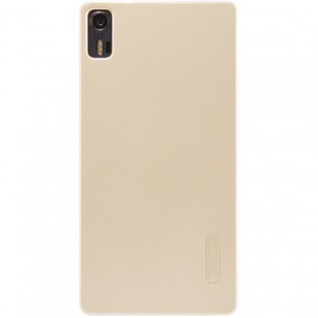 Vibe Shot dėklas auksinis "Nillkin" Frosted Shield + plėvelė